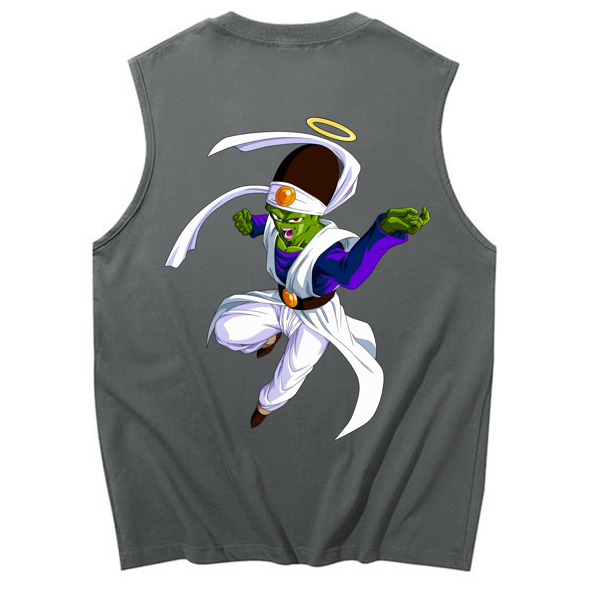 （画像用） ドラゴンボール パイクーハン DRAGON BALL Pikkon コットン100％タンクトップ（背面プリント）